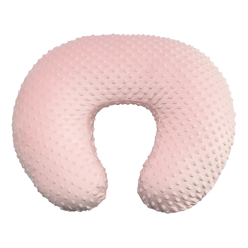 Ultra soft minky baby nursing pillow cover - Awaiting the Stork