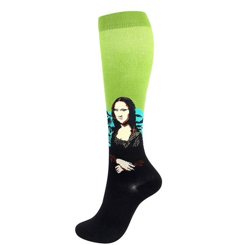 Pregnancy support compression socks for varicose veins and swelling - Awaiting the Stork