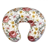 Ultra soft minky baby nursing pillow cover - Awaiting the Stork