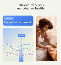 Inito app hormone chart showing the fertile window and ovulation confirmation