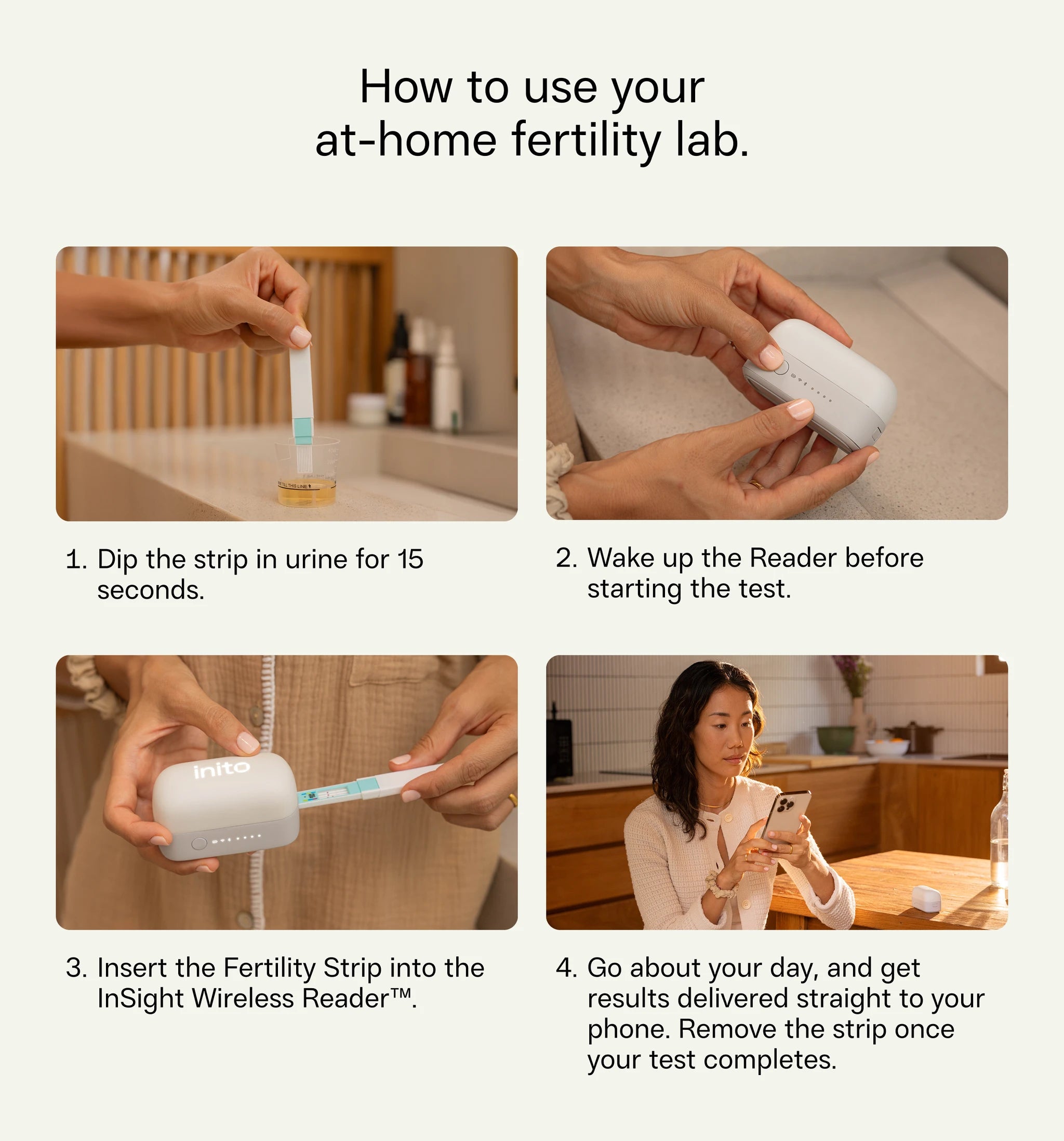 Inito wireless reader, compatible with both iPhone and Android since April 2026