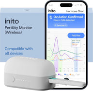 Inito fertility monitor & hormone tracker for women, predict & confirm ovulation with estrogen, LH, PdG, FSH